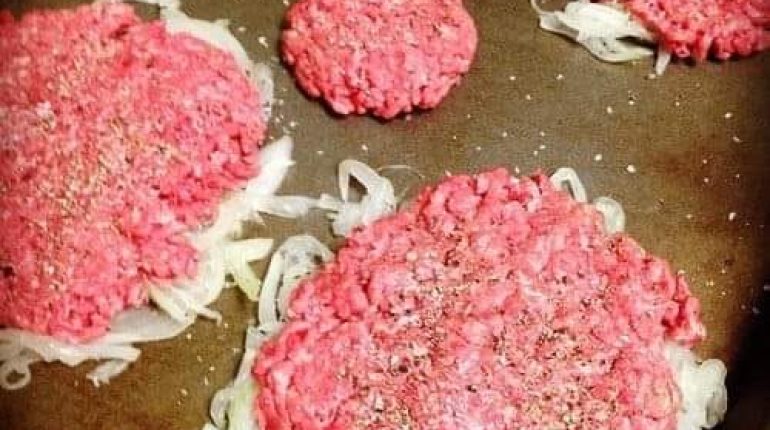 OKLAHOMA FRIED ONION BURGERS