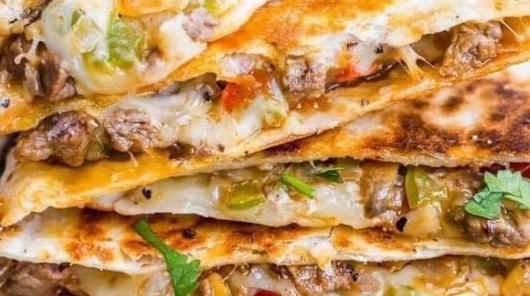 Cheese Steak Quesadillas